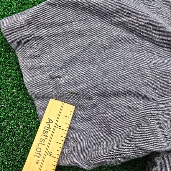 Travis Mathew Shirt Mens Medium Gray Short‎ Sleeve Button Up Casual Preppy - Picture 4 of 10